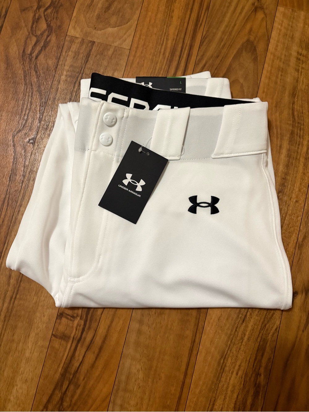 Under Armour White Mens Baseball Pants